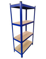 Regał ciężkiego wsparcia 80 x 40 x 160 cm, malowany na...