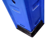 SET 2x Heavy Duty Shelf 80 x 40 x 160 cm, blue painted