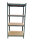 Heavy Duty Shelf 80 x 40 x 160 cm, gray lacquered