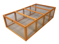 Hare Rabbit Outdoor Run "natural" 181 x 100 x 48.5 cm