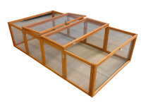 Krytý výběh pro králíky...