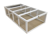 Rabbit Outdoor Pen "white" 181 x 100 x 48.5 cm