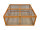 Rabbit Outdoor Run "natural" 120 x 120 x 48.5 cm