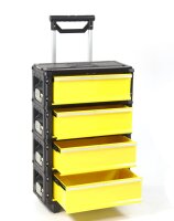 Carrello portautensili, 4 volte 1.1.1.1 giallo
