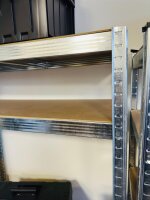 Elemento gamba per scaffale a ripiani, scaffale da magazzino, scaffale da cantina 180x90x40