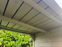 Giardino rialzato e garage per robot tosaerba in legno di abete, resistente agli agenti atmosferici, incluso vaso per piante 79 x 73 x 56 cm