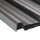22-Piece Trapezoidal Sheets Set, Anthracite including 200 Screws
