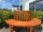 Banc darbre, banc rond grand 190 / 70 cm